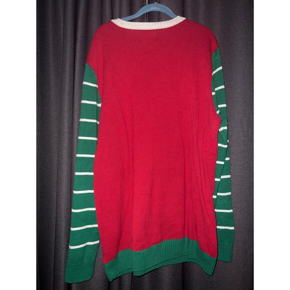 Ugly Christmas Sweater Xmas Size 2X Tall - Picture 3 of 3